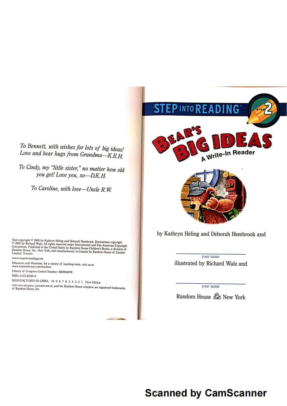 《兰登分级读物》Step Into Reading英语经典绘本故事PDF+音频MP3+教师手册 第1-5级 [全150册] - Bukids