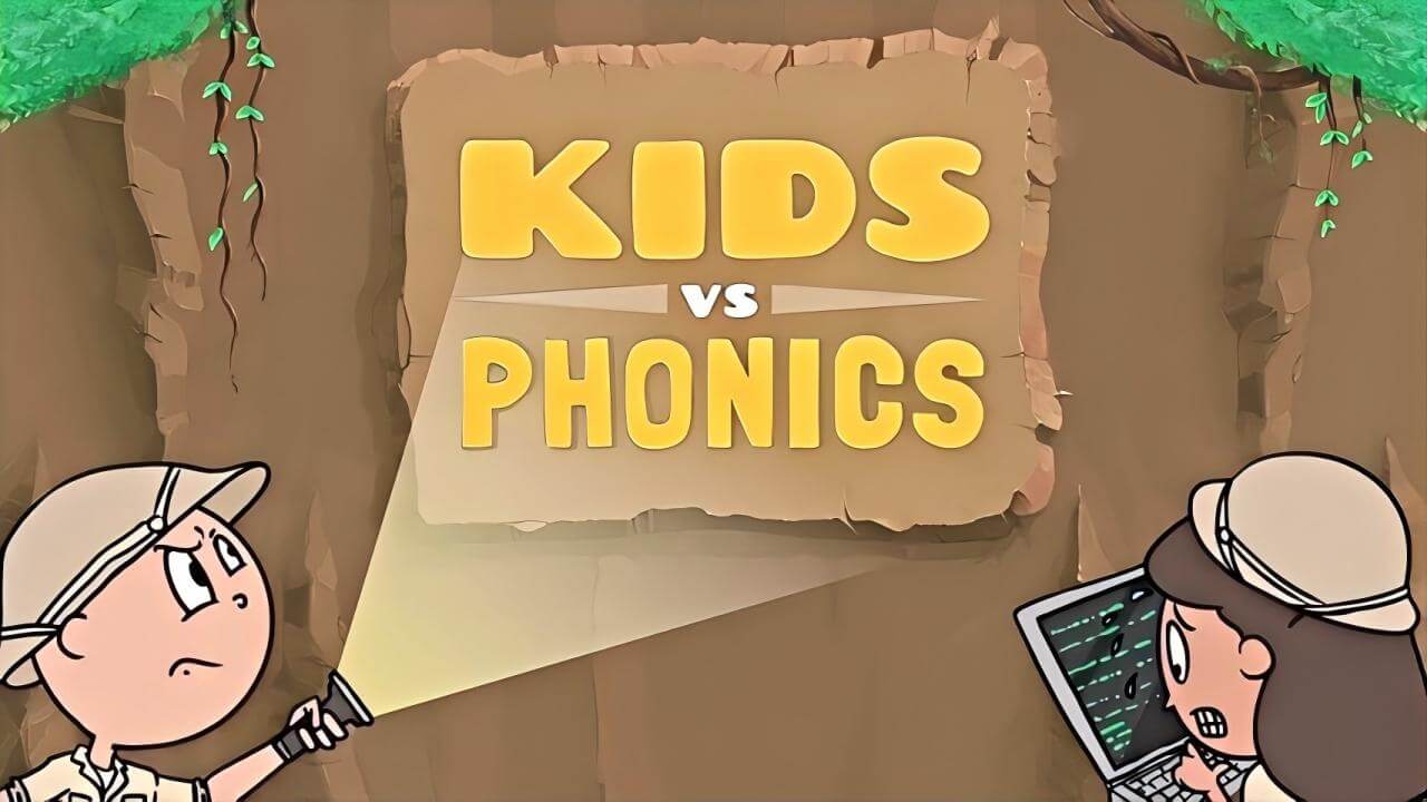 《Kids vs Phonics》趣味学习自然拼读动画视频+51本PDF书籍+67本练习册 [全60集]