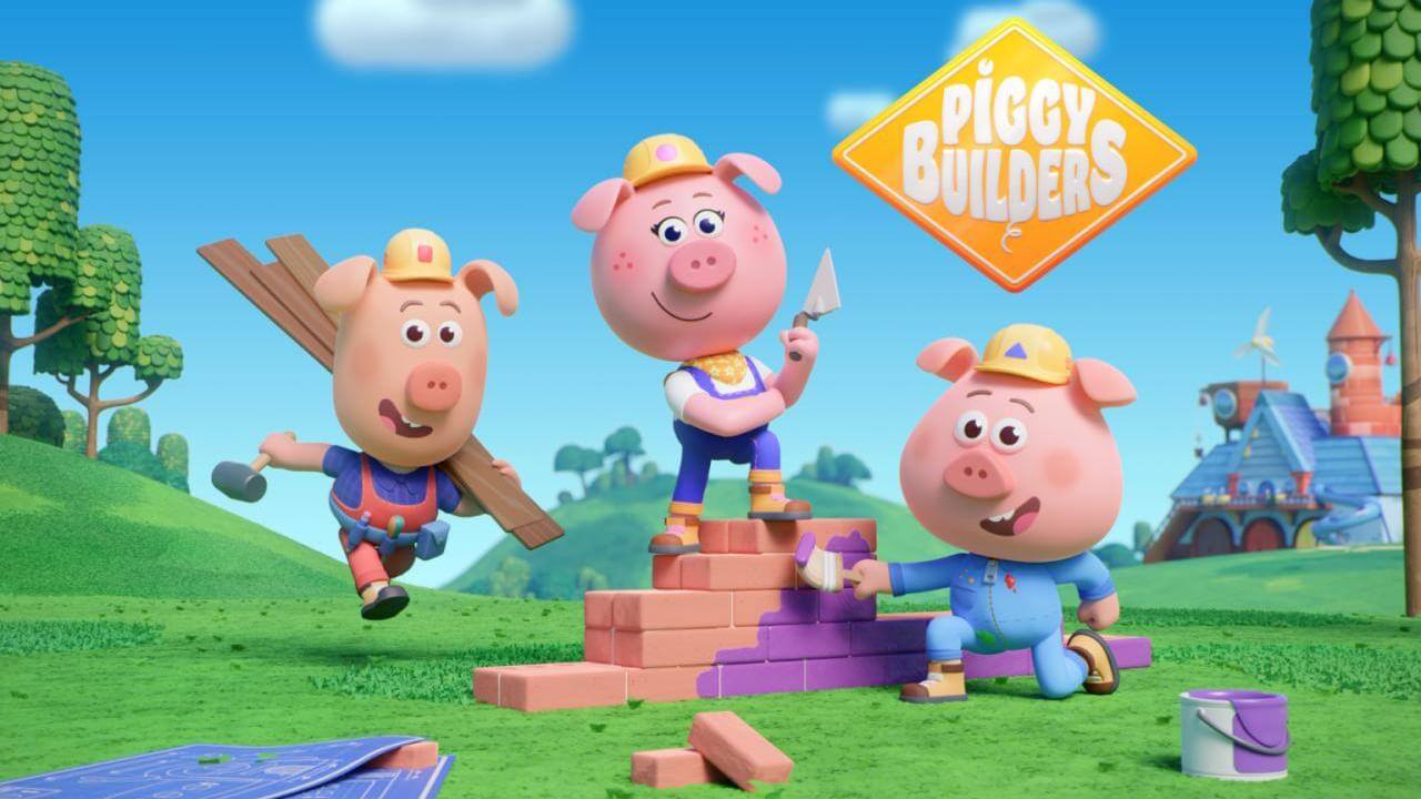 《小猪建造家》Piggy Builders英文版 第一季 [全52集] - Bukids