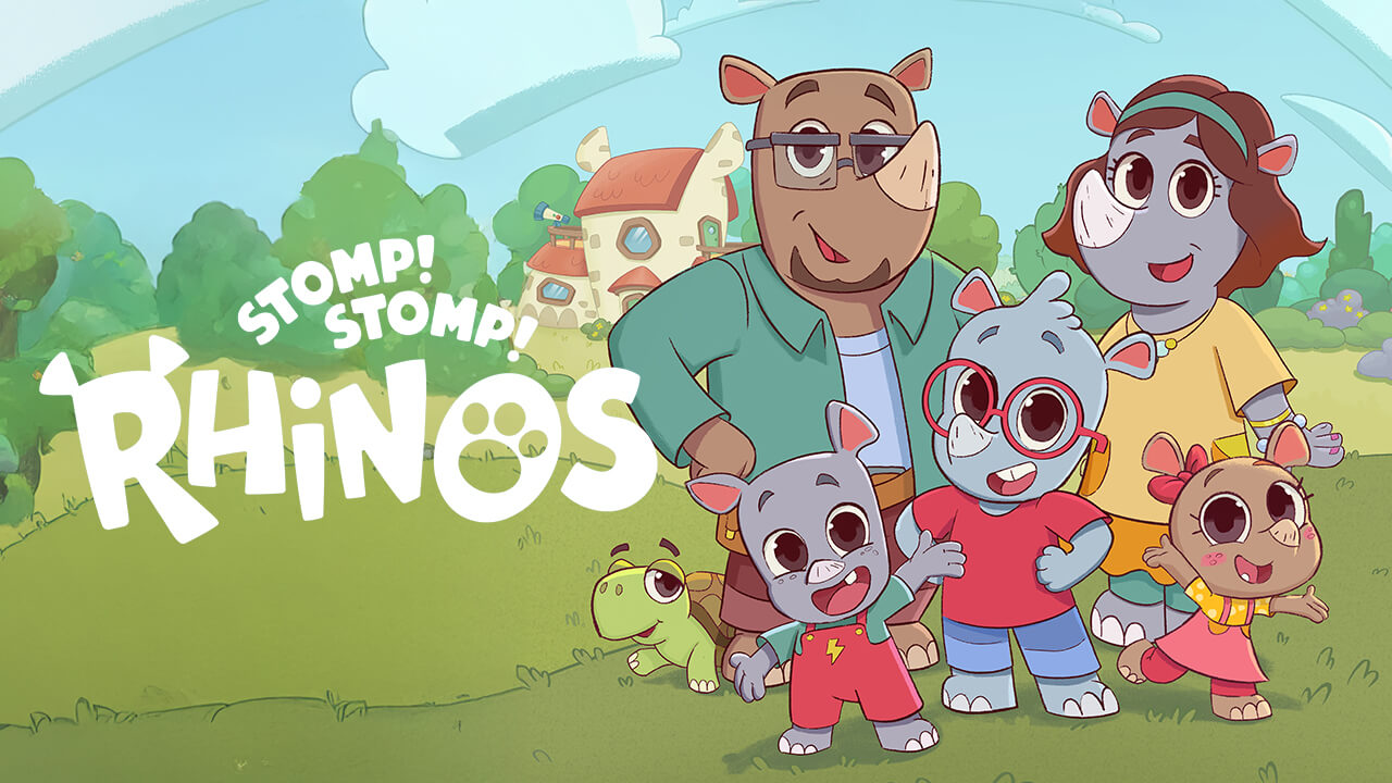 《犀牛一家》Stomp! Stomp! Rhinos!英文版 第一季 [全12集]