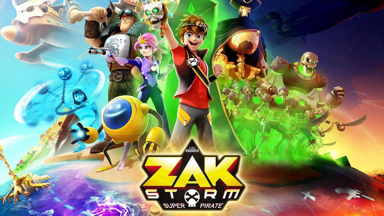 《扎克风暴：超级海盗》Zak Storm: Super Pirate英文版 第一季 [全39集] - Bukids