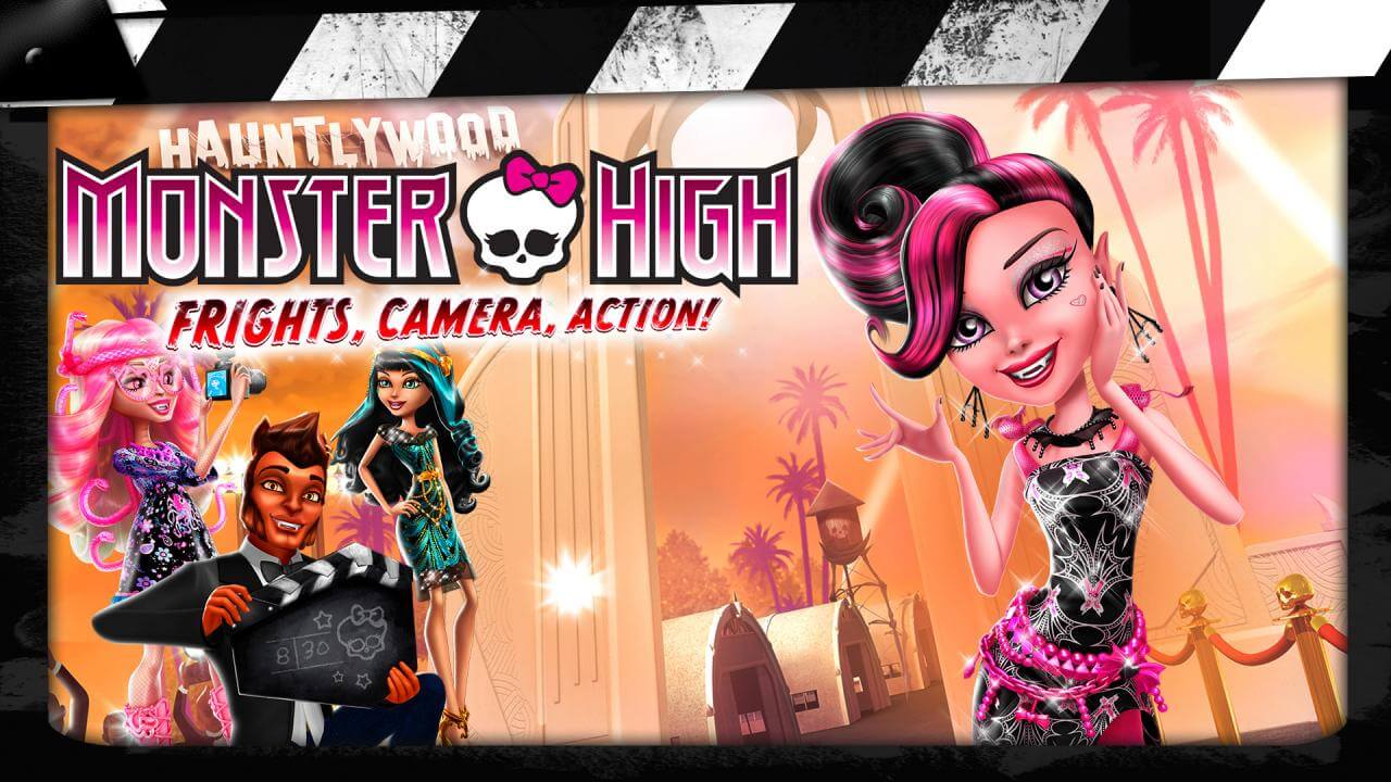 《精灵高中：惊声尖拍》Monster High: Frights, Camera, Action!英文版 [2014年] - Bukids陪伴计划