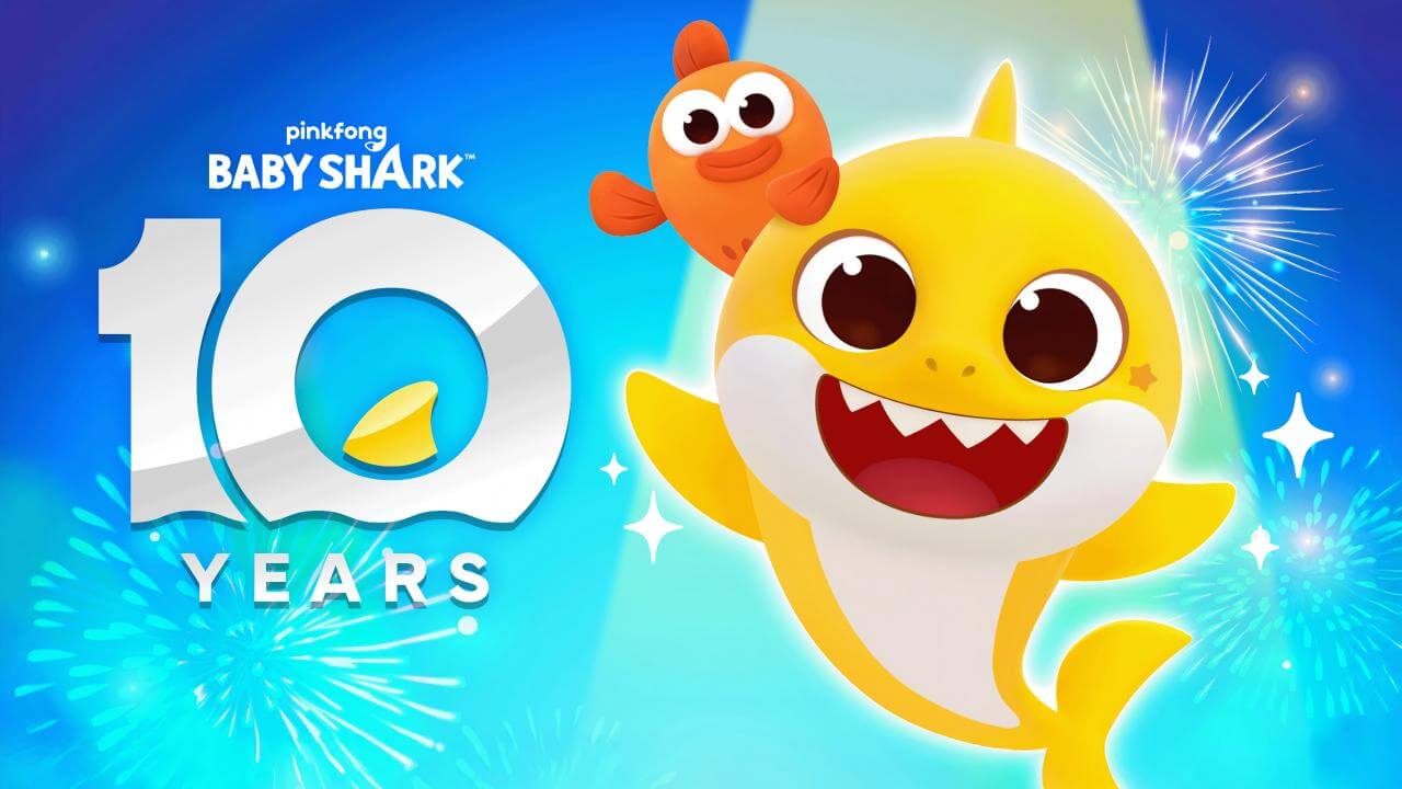 《鲨鱼宝宝十周年纪念特辑》Baby Shark 10 Years英文版 [2025年] - Bukids陪伴计划