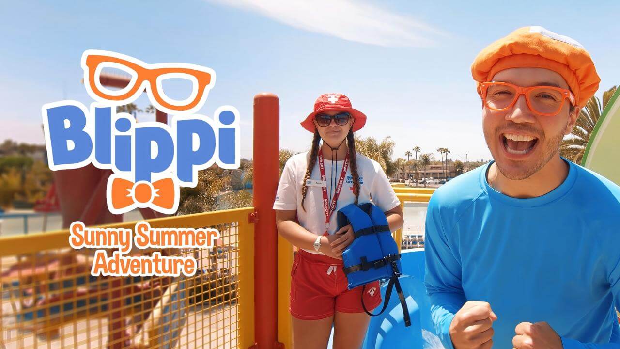 《比利皮的阳光夏日大冒险》Blippi's Sunny Summer Adventure英文版 [2024年] - Bukids陪伴计划