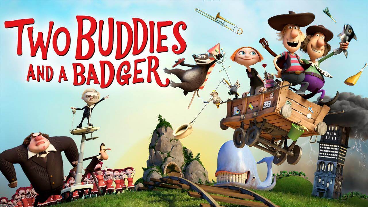 《两个伙伴和一只獾》Two Buddies and a Badger英文版 [2015年] - Bukids陪伴计划