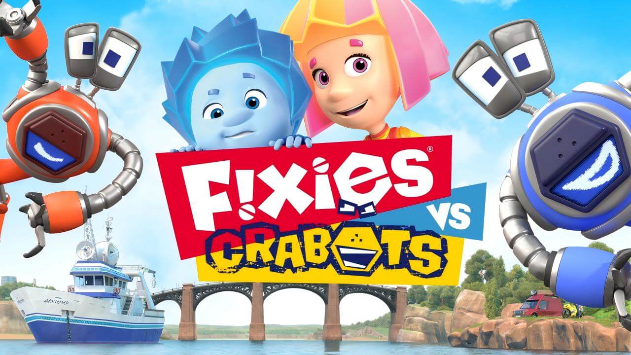 《螺丝钉：竞速大赛》Fixies vs.Crabots英文版 [2019年] - Bukids陪伴计划