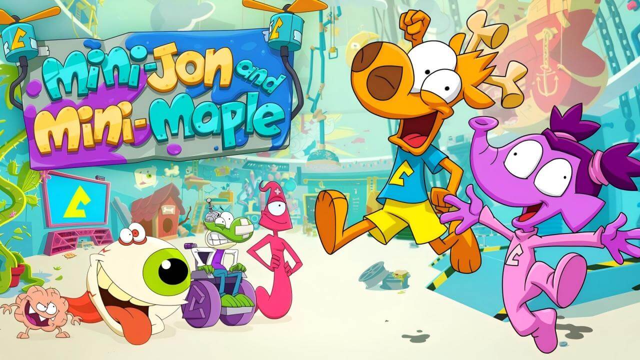 《迷你超级特工Jon Le Bon!》Mini-Jon and Mini-Maple英文版 第一季 [全24集] - Bukids陪伴计划