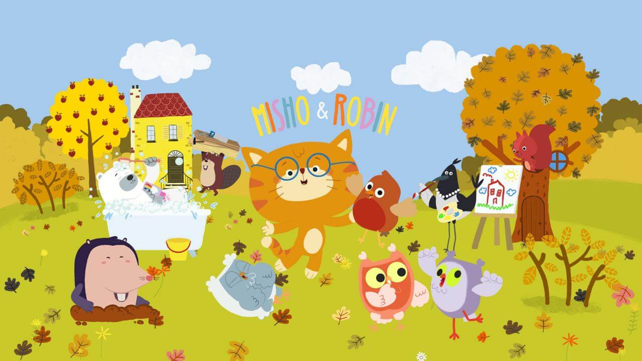 《小猫与知更鸟》Misho and Robin英文版 第一季 [全5集] - Bukids陪伴计划