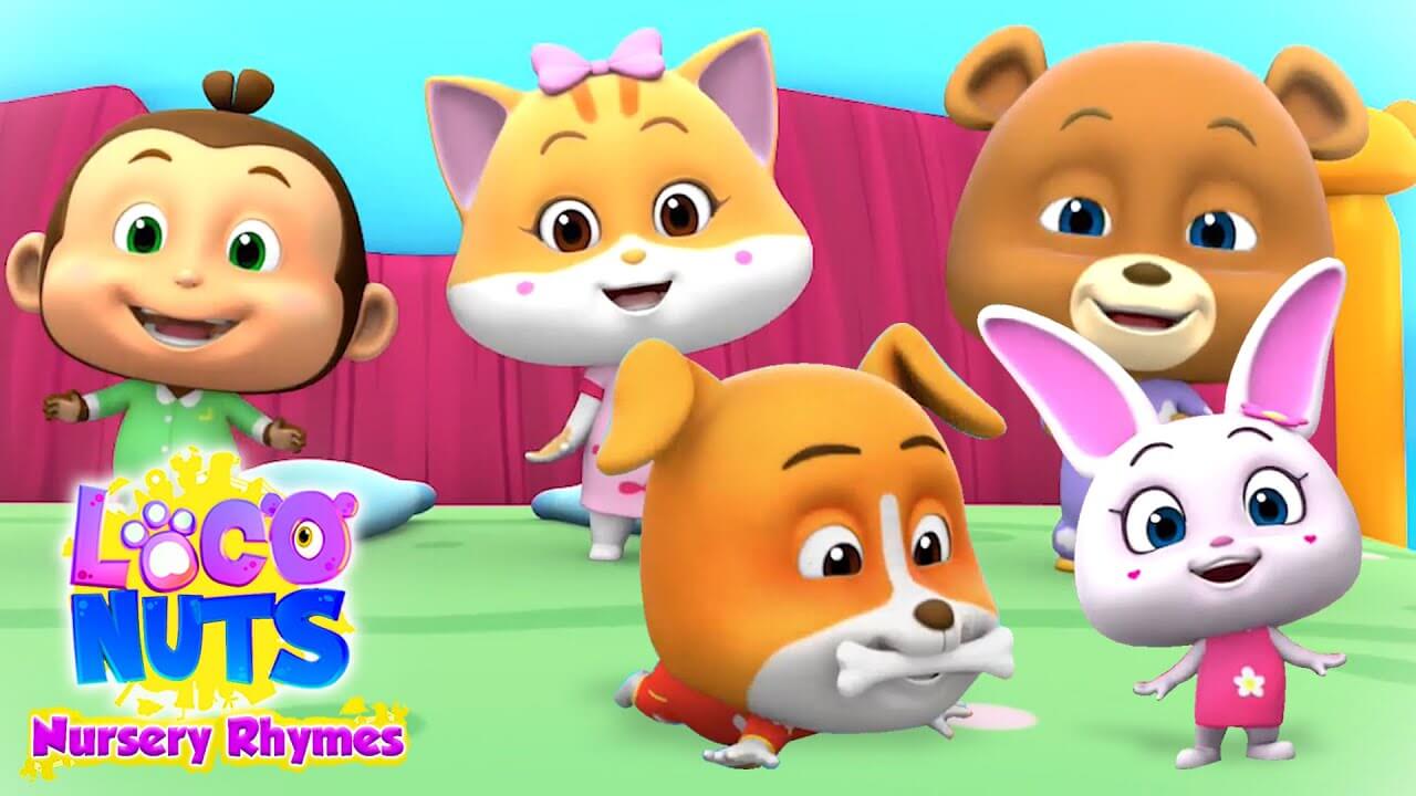《快乐坚果儿歌》Loco Nuts Nursery Rhymes英文版 第一季 [全7集] - Bukids陪伴计划