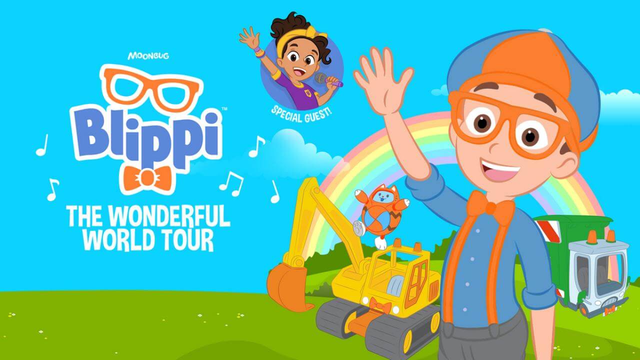 《比利皮的精彩世界巡回》Blippi's Wonderful World Tour英文版 [2023年] - Bukids陪伴计划
