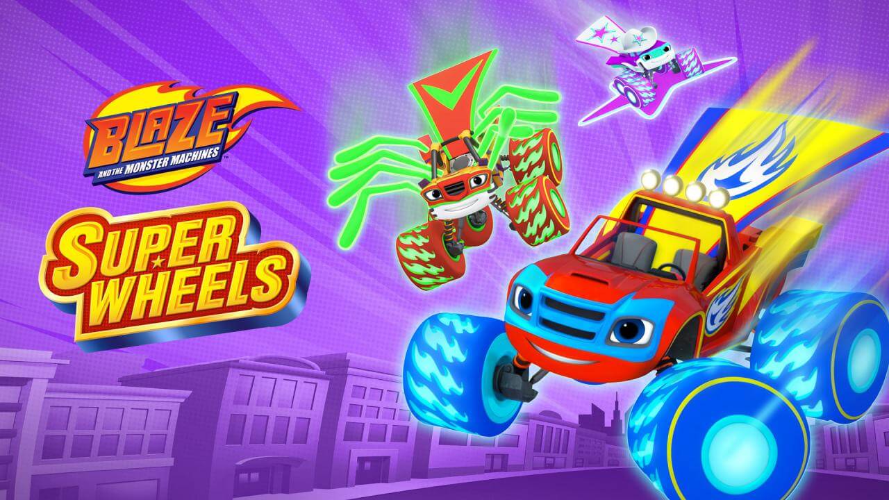 《旋风战车队：狂野车轮之逃入动物岛》Blaze and the Monster Machines: Wild Wheels Escape to Animal Island英文版 [2017年] - Bukids陪伴计划