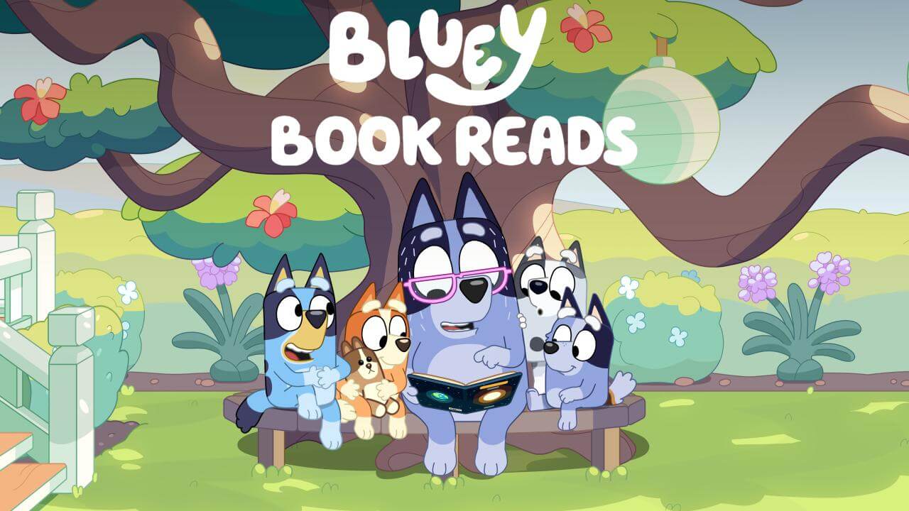 [ABC iview]《布鲁伊绘本朗读》Bluey Book Reads英文版 第一季 [全11集] - Bukids陪伴计划