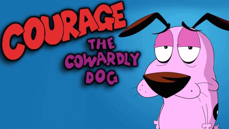 《胆小狗英雄》Courage the Cowardly Dog英文版 第一季 [全13集]