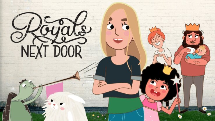 《隔壁的皇室成员》Royals Next Door英文版 第一季 [全52集]