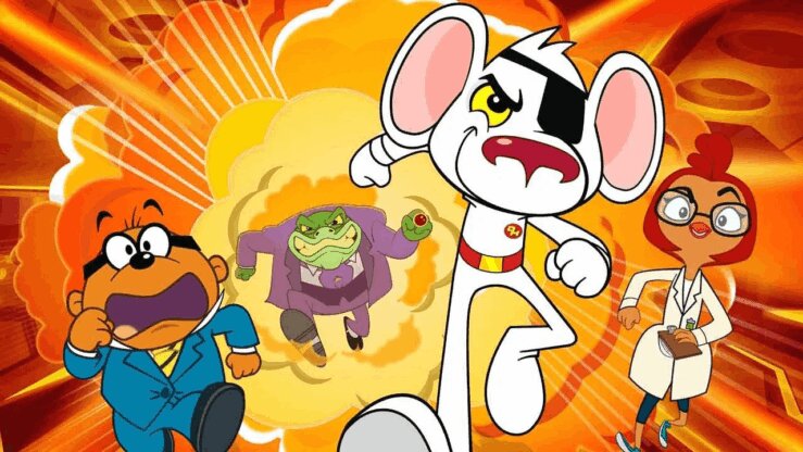 《神勇小白鼠》Danger Mouse英文版 第十季 [全7集]