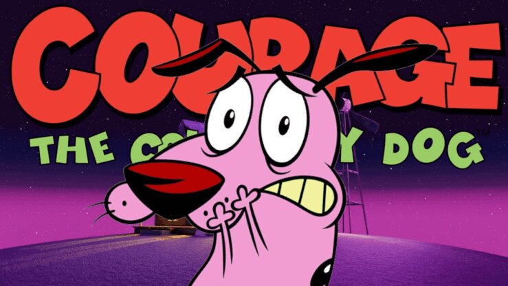 《胆小狗英雄》Courage the Cowardly Dog英文版 第四季 [全11集]