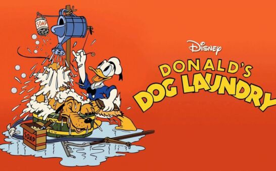 《唐老鸭的洗衣狗》Donald's Dog Laundry英文版 [1940年]