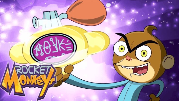 《火箭猴子》Rocket Monkeys英文版 第三季 [全13集]