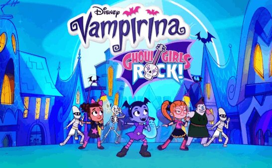 《可爱尖牙小娜娜之鬼怪女孩乐团》Vampirina Ghoul Girls Rock!英文版 第一季 [全7集]