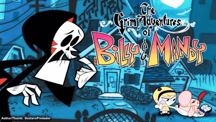 《比利曼蒂和死神的大冒险》The Grim Adventures of Billy and Mandy英文版 第三季 [全14集]