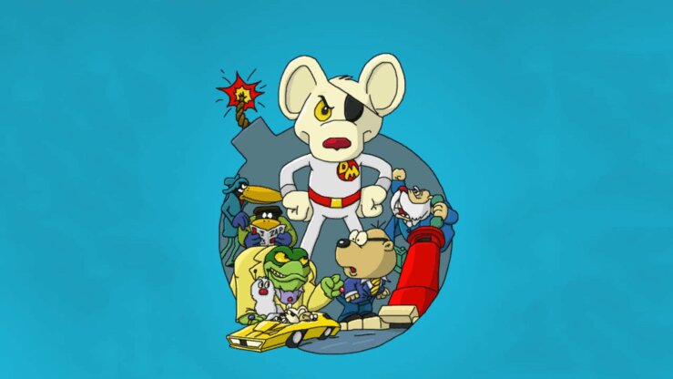 《神勇小白鼠》Danger Mouse英文版 第八季 [全2集]