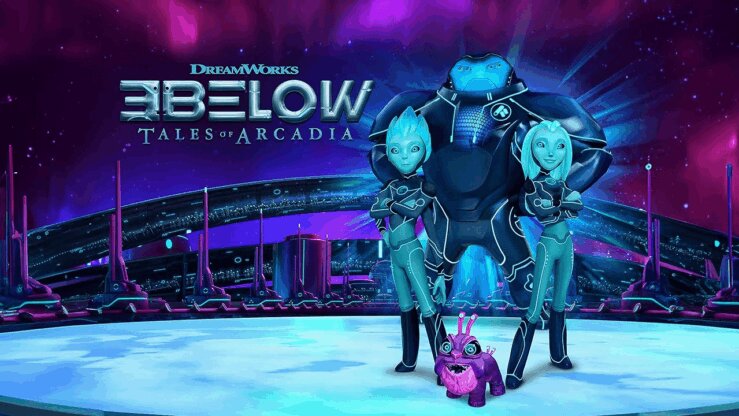 《天外三侠：世外桃源的传说》3Below: Tales of Arcadia英文版 第二季 [全13集]