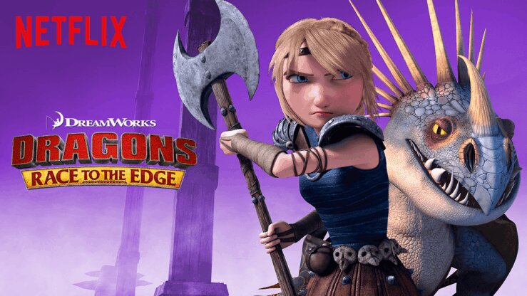 《驯龙记：飞越边界》Dragons: Race to the Edge英文版 第四季 [全13集]