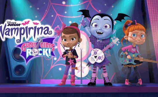 《可爱尖牙小娜娜之鬼怪女孩乐团》Vampirina Ghoul Girls Rock!英文版 第二季 [全8集]