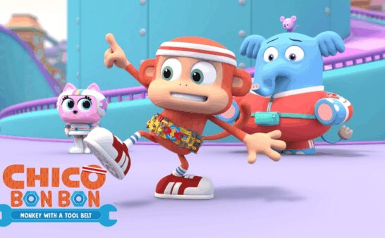 《奇哥·蹦蹦和他的工具箱》Chico Bon Bon: Monkey with a Tool Belt英文版 第一季 [全10集]