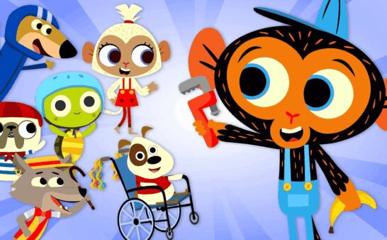 《修理工猴子先生》Mr. Monkey, Monkey Mechanic英文版 [全42集]