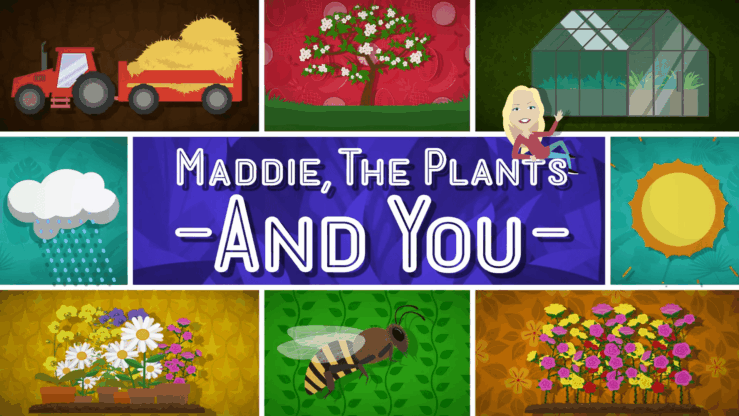 《你知道吗：麦迪的植物科普》Maddie, Space and You英文版 [全5集]