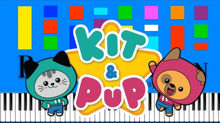 《吉吉猫和皮皮狗》Kit and Pup英文版 第一季 [全52集]