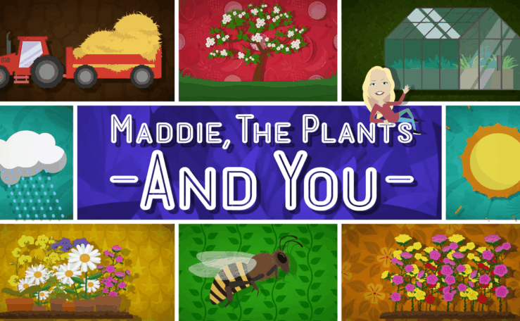 《你知道吗：麦迪的植物科普》Maddie, Space and You英文版 [全5集]