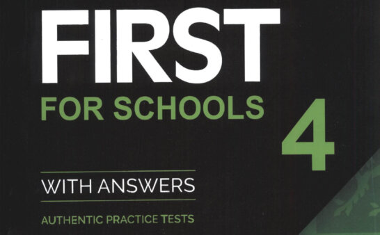 《Cambridge English B2 First for Schools 4》剑桥FCE校园版真题 第4级别