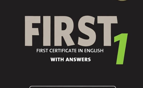 《Cambridge English B2 First 1》剑桥FCE标准版真题 第1级别