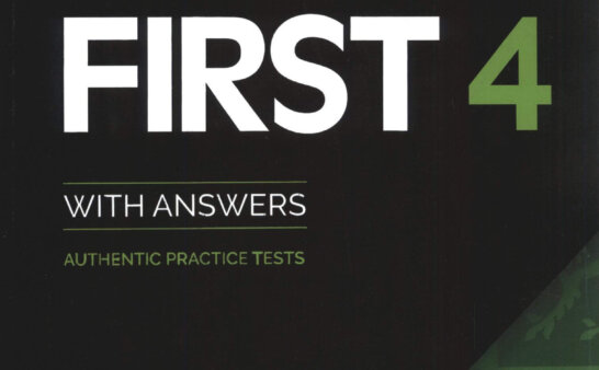 《Cambridge English B2 First 4》剑桥FCE标准版真题 第4级别