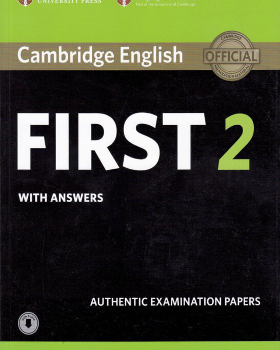 《Cambridge English B2 First 2》剑桥FCE标准版真题 第2级别