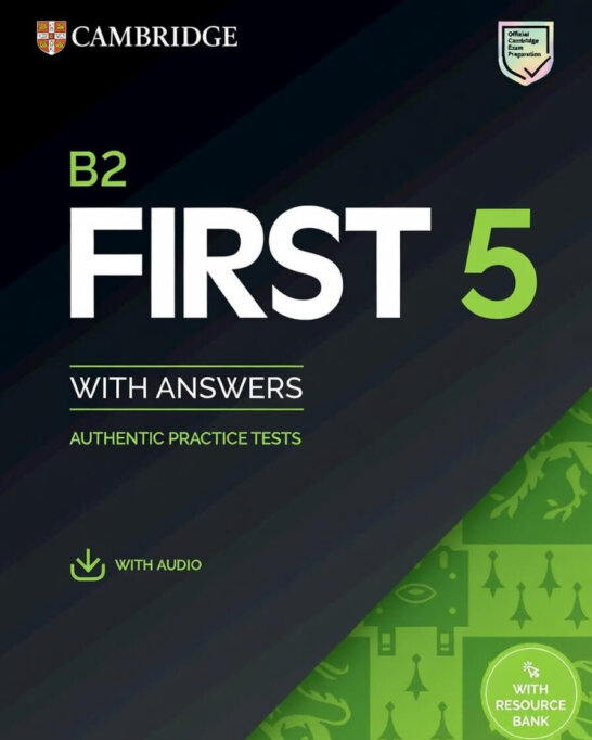 《Cambridge English B2 First 5》剑桥FCE标准版真题 第5级别