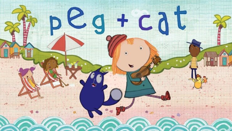 《佩格和小猫》Peg + Cat英文版 第一季 [全10集]