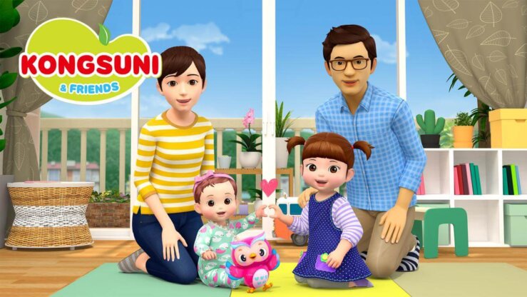 《小豆妮成长记》Kongsuni and Friends英文版 第一季 [全13集]