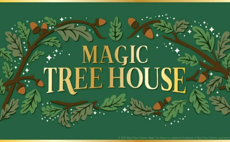 《神奇树屋》Magic Tree House美国经典读物，PDF+配套音频+练习+音乐剧 [全52册]