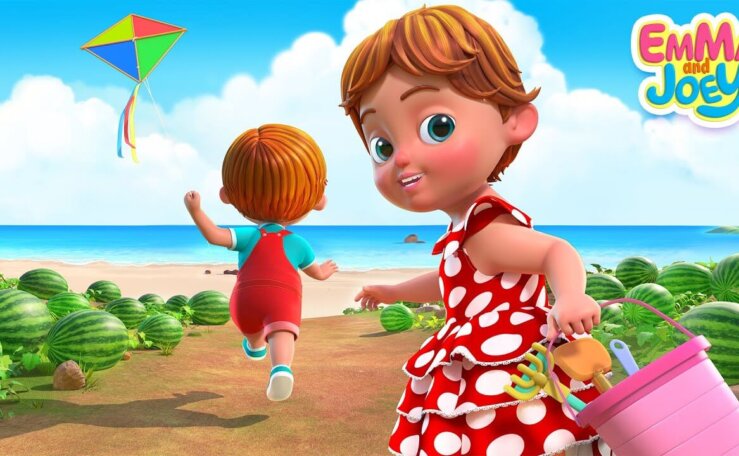 《Emma And Joey - Nursery Rhymes》Youtube英文益智启蒙儿歌动画单曲 [全62集]