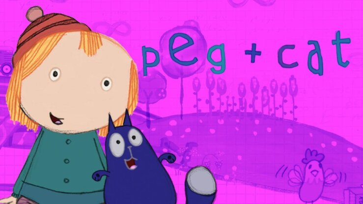 《佩格和小猫》Peg + Cat英文版 第一季 [全40集]