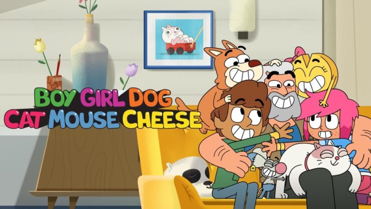 《怪诞一家》Boy Girl Dog Cat Mouse Cheese英文版 第三季 [全52集]