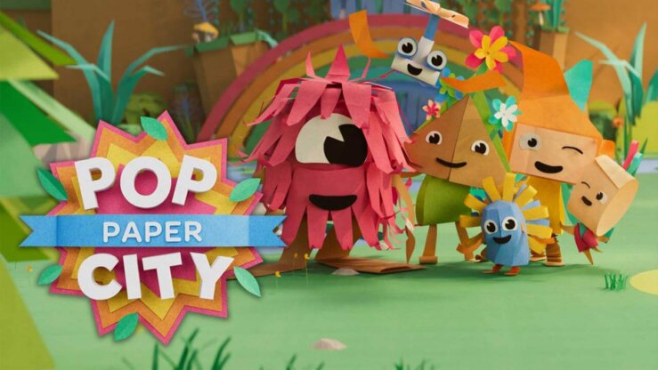 《波普纸城》Pop Paper City英文版 第一季 [全35集]