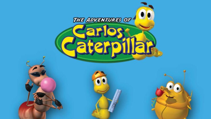 《卡洛斯毛毛虫历险记》The Adventures of Carlos Caterpillar英文版 第一季 [全12集]