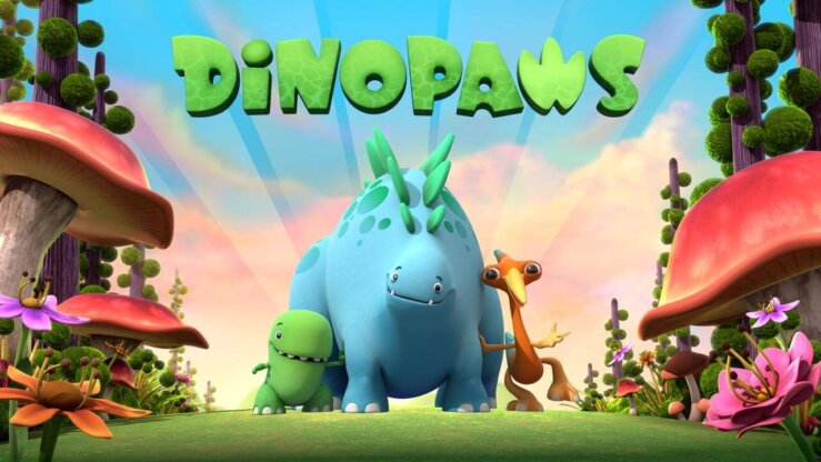 《快乐小恐龙》Dinopaws英文版 第一季 [全25集]