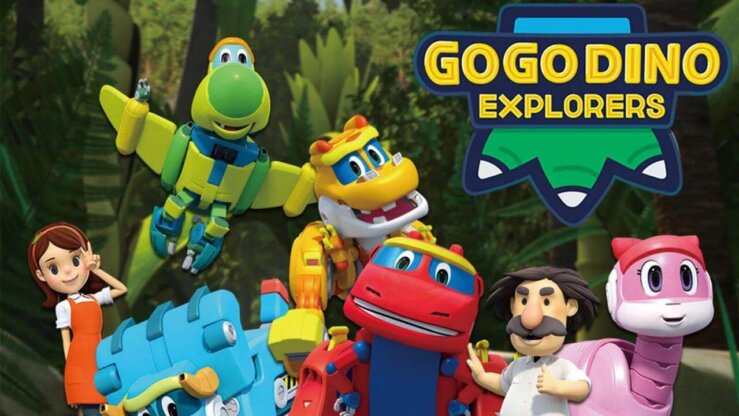 《帮帮龙出动》Gogo Dino Explorers英文版 第五季 [全3集]