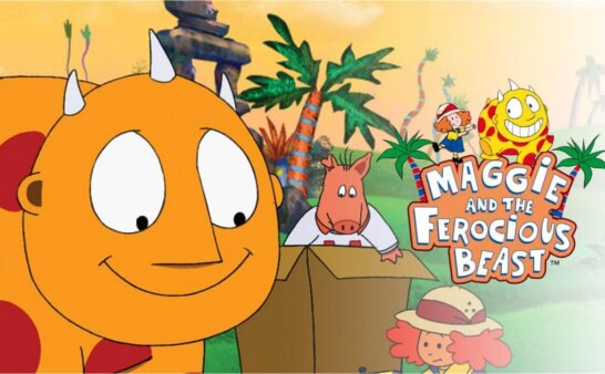 《玛吉与野兽》Maggie and the Ferocious Beast英文版 第三季 [全13集]