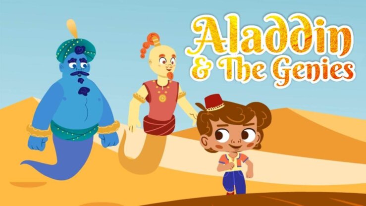 《阿拉丁与精灵们》Aladdin and The Genies英文版 第一季 [全12集]